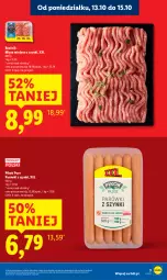 Gazetka promocyjna Lidl - GAZETKA - Gazetka - ważna od 15.10 do 15.10.2025 - strona 3 - produkty: Mięso mielone z szynki, Mięso mielone, Pur, Parówki, Parówki z szynki, PIKOK, Mięso