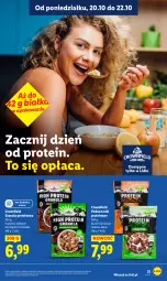 Gazetka promocyjna Lidl - GAZETKA - Gazetka - ważna od 15.10 do 15.10.2025 - strona 49 - produkty: Gra, Czekolada, Kakao, Granola, Brownie