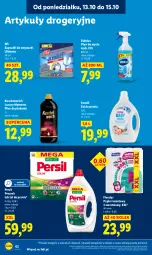 Gazetka promocyjna Lidl - GAZETKA - Gazetka - ważna od 15.10 do 15.10.2025 - strona 62 - produkty: Papier, Persil, Papier toaletowy, Płyn do płukania, Płyn do mycia, Zmywarki, Moments, Sidolux, Flora