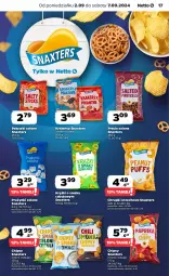 Gazetka promocyjna Netto - Netto Gazetka Food 36/24A - Gazetka - ważna od 07.09 do 07.09.2024 - strona 17 - produkty: Chipsy, Chrupki, Precle, Krakersy