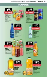 Gazetka promocyjna Netto - Netto Gazetka Food 36/24A - Gazetka - ważna od 07.09 do 07.09.2024 - strona 19 - produkty: Sok, Mus, Gin, Napój energetyczny, Napoje, Tymbark, Szyna, Wosana, Woda, Mango, Napój, Hortex