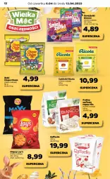 Gazetka promocyjna Netto - Artykuły spożywcze - Gazetka - ważna od 12.04 do 12.04.2023 - strona 12 - produkty: Cukier, Praliny, Chipsy, Raffaello, Chupa Chups, Cukierki, Lay’s, Nimm2, Fa