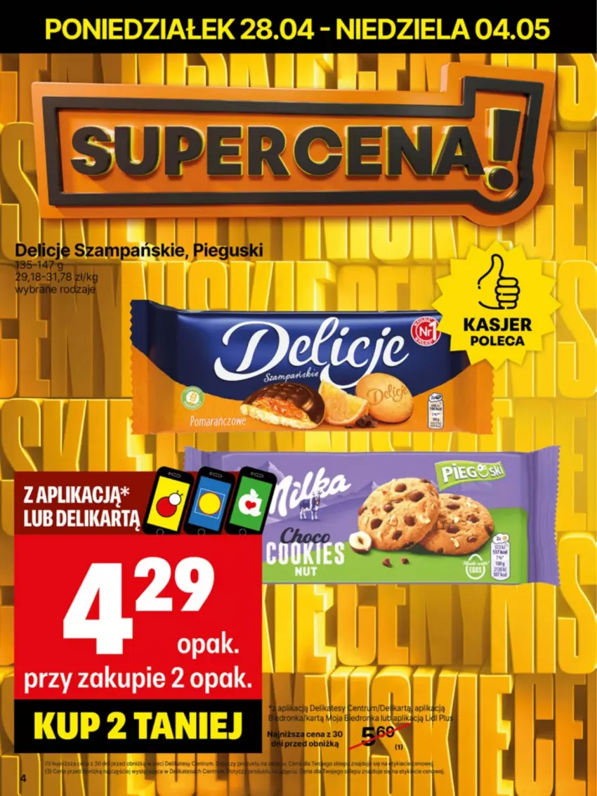 Gazetka promocyjna Delikatesy Centrum - Franczyza DC18 Poniedziałek - ważna 28.04 do 04.05.2025 - strona 4