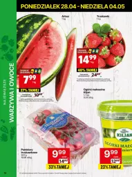 Gazetka promocyjna Delikatesy Centrum - Franczyza DC18 Poniedziałek - Gazetka - ważna od 04.05 do 04.05.2025 - strona 14 - produkty: Warzywa, Rum, Truskawki, Warzywa i owoce, Owoce, Arbuz, Pomidory