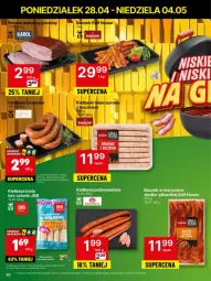 Gazetka promocyjna Delikatesy Centrum - Franczyza DC18 Poniedziałek - Gazetka - ważna od 04.05 do 04.05.2025 - strona 20 - produkty: Rum, Kiełbasa podwawelska, Wawel, Boczek, Kiełbasa biała, Grill, Kiełbasa