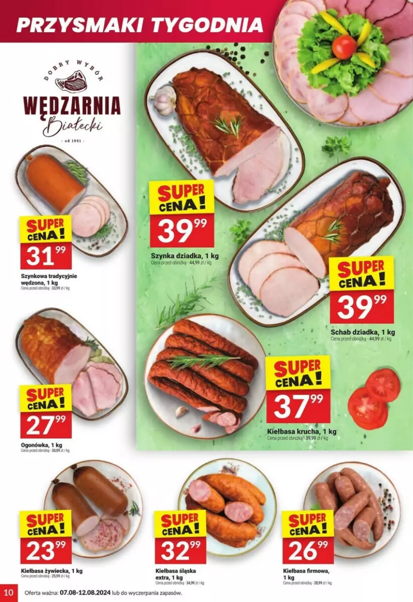 Gazetka promocyjna Twoj Market - ważna 07.08 do 20.08.2024 - strona 2 - produkty: Szynka