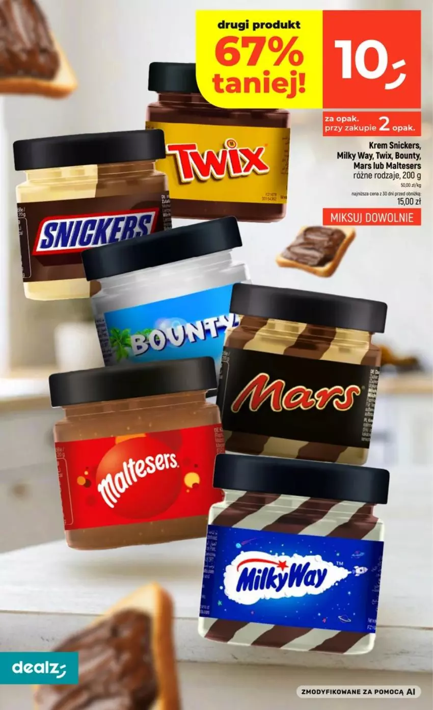 Gazetka promocyjna Dealz - NOWA GAZETKA - ważna 27.08 do 02.09.2026 - strona 16 - produkty: Bounty, Mars, Milky Way, Ser, Snickers, Twix