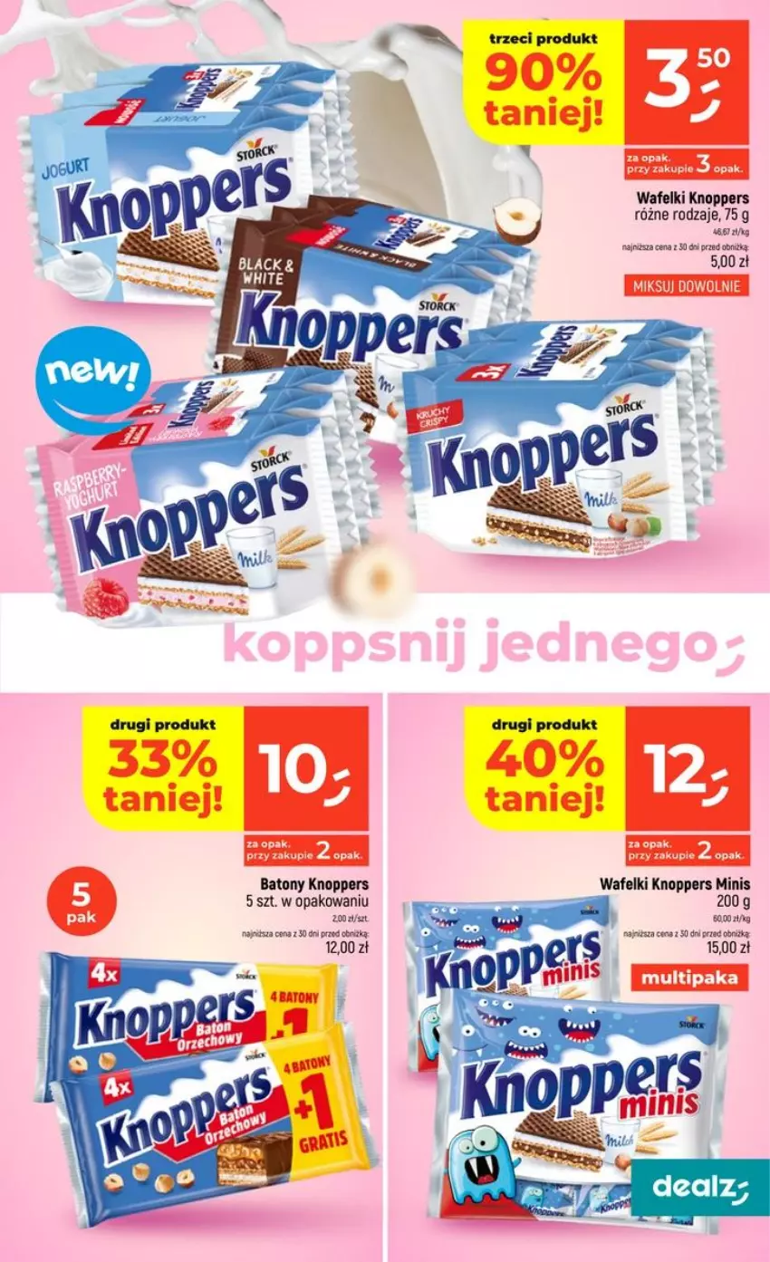 Gazetka promocyjna Dealz - NOWA GAZETKA - ważna 27.08 do 02.09.2026 - strona 21 - produkty: Baton, Knoppers