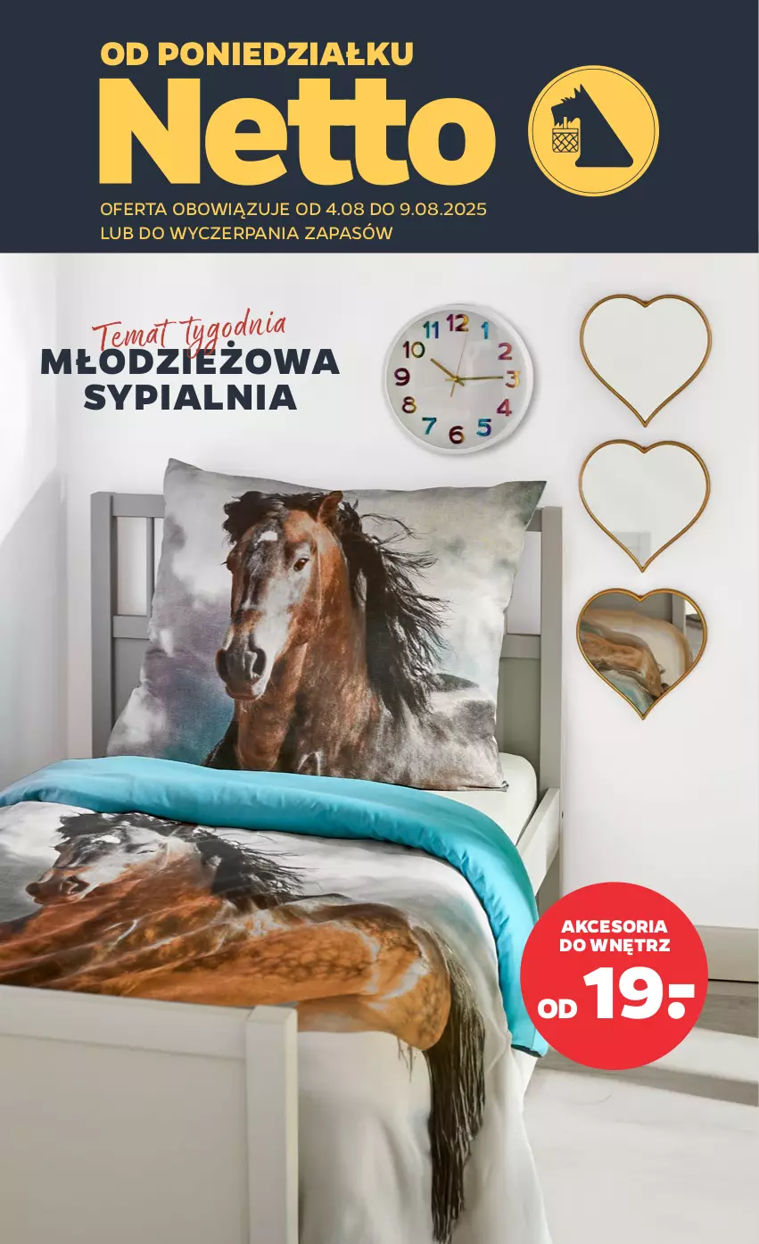 Gazetka promocyjna Netto - Od Poniedziałku Przemysłowa - ważna 04.08 do 09.08.2025 - strona 1 - produkty: Sypialnia