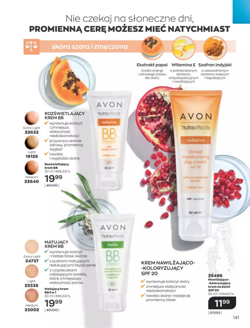 Gazetka promocyjna Avon - Marzec - ważna 01.03 do 31.03.2021 - strona 137 - produkty: Krem bb, Szafran