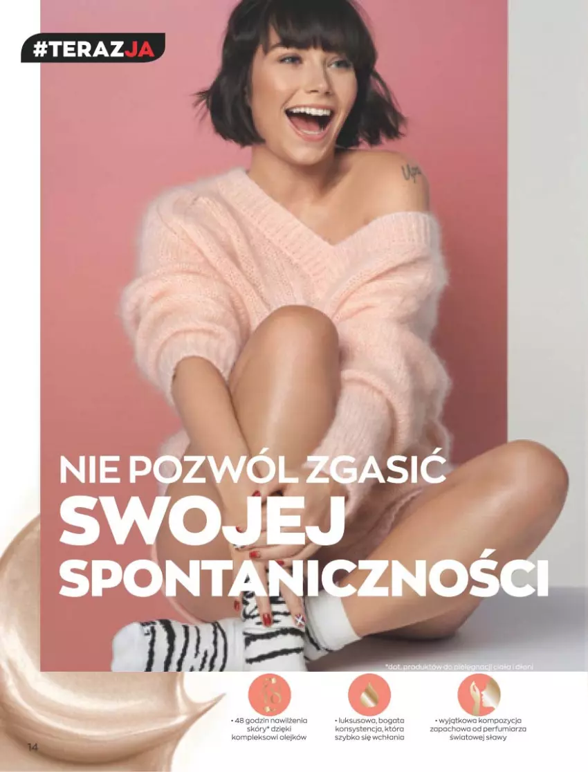 Gazetka promocyjna Avon - Marzec - ważna 01.03 do 31.03.2021 - strona 14 - produkty: Olej, Perfum, Tera