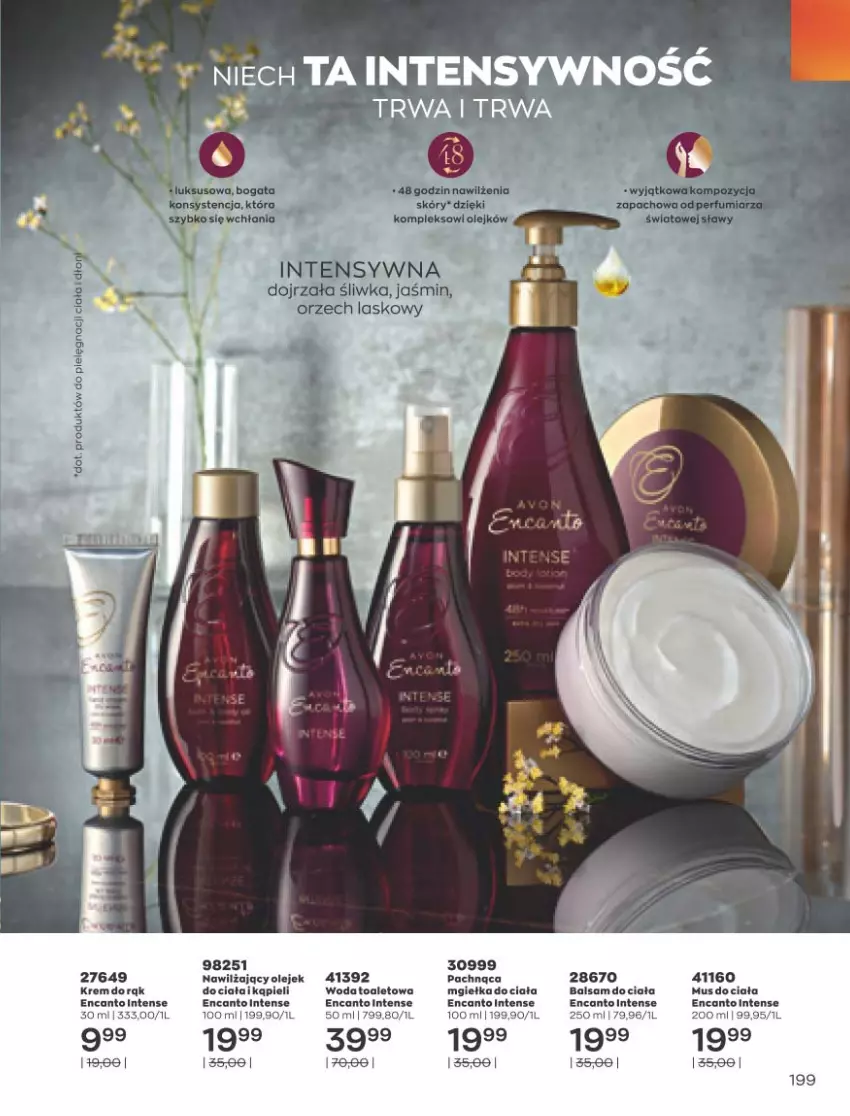 Gazetka promocyjna Avon - Marzec - ważna 01.03 do 31.03.2021 - strona 195 - produkty: Balsam do ciała, Mus, Olej, Woda, Woda toaletowa