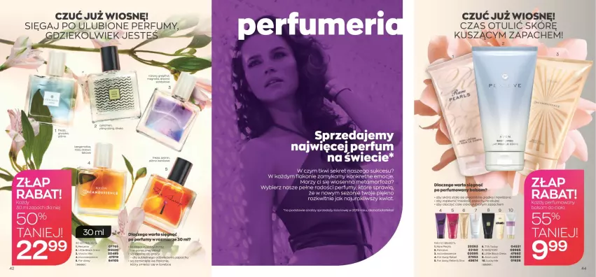 Gazetka promocyjna Avon - Marzec - ważna 01.03 do 31.03.2021 - strona 42 - produkty: Dres, Fa, Grejpfrut, Kret, Lack, Perfum, Por, Róża