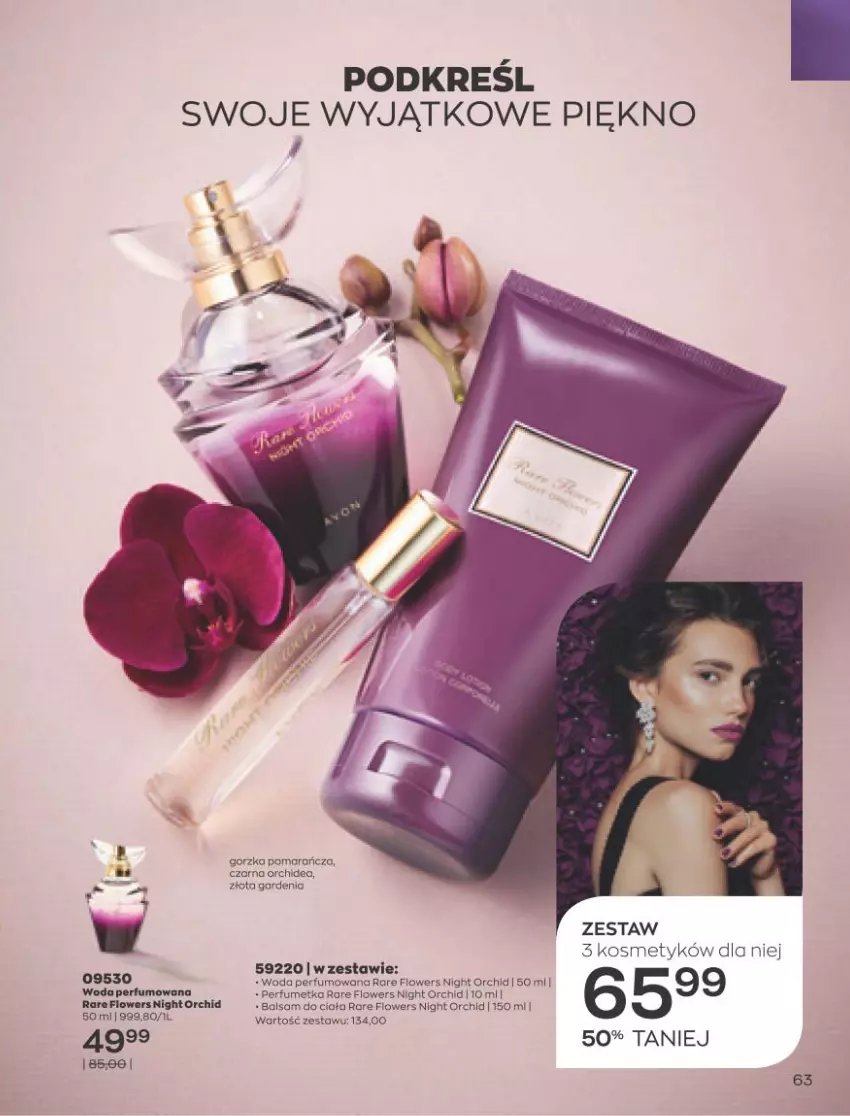 Gazetka promocyjna Avon - Marzec - ważna 01.03 do 31.03.2021 - strona 59 - produkty: Balsam do ciała, Perfum, Woda, Woda perfumowana