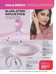 Gazetka promocyjna Avon - Marzec - Gazetka - ważna od 31.03 do 31.03.2021 - strona 175 - produkty: Płytka, Cynk, Perła, Kolczyki, Wstążka, Bransoletka