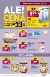 Gazetka promocyjna Aldi - SUPER SMACZNE OKAZJE - Gazetka - ważna od 25.09 do 25.09.2021 - strona 19 - produkty: Patyczki kosmetyczne, HiPP, Krem do twarzy, Ser, Papier, Róża, Tablet, Klej, Danie dla dzieci, Dzieci, Krem na dzień, Deser, Olej, Fa