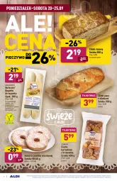 Gazetka promocyjna Aldi - SUPER SMACZNE OKAZJE - Gazetka - ważna od 25.09 do 25.09.2021 - strona 6 - produkty: Piec, Bułeczki, Tera, Pieczywo, Chleb, Donut