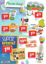 Gazetka promocyjna Spar - Spar - Gazetka - ważna od 27.03 do 27.03.2024 - strona 4 - produkty: Jogurt naturalny, Ser, Danone, Twaróg, Piątnica, Jogurt, Palma, Serek, Margaryna, Danio, Masło, Mleko