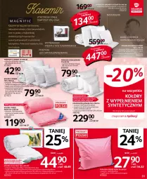 Gazetka promocyjna Selgros - Oferta przemysłowa - Gazetka - ważna od 19.01 do 19.01.2022 - strona 31 - produkty: Top, Kołdra, Wełna, Aloe vera, Poduszka, LG