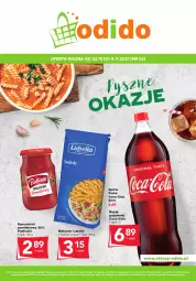 Gazetka promocyjna Odido - Plakat zbiorczy - Gazetka - ważna od 04.11 do 04.11.2021 - strona 1 - produkty: Lubella, Koncentrat pomidorowy, Makaron, Bell, Coca-Cola, Napój gazowany, Fanta, Bella, Pudliszki, Sprite, Napój, Fa