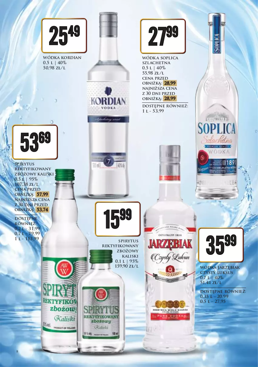 Gazetka promocyjna Dino - Katalog alkoholowyㅤ - ważna 10.08 do 14.08.2026 - strona 8 - produkty: Soplica, Wódka
