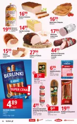 Gazetka promocyjna E Leclerc - Gazetka - ważna od 20.01 do 20.01.2024 - strona 6 - produkty: Piec, Kurczak, Sok, Sokołów, Kiełbasa krakowska, Pasztet, Salceson, Duda, Szynka, Rolada, Kabanos, Kiełbasa, Olewnik