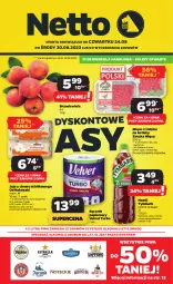 Gazetka promocyjna Netto - Artykuły spożywcze - Gazetka - ważna od 30.08 do 30.08.2023 - strona 1 - produkty: Piwa, Gra, Papier, Jaja, Kosz, Velvet, Ręcznik, Kotlet, Tymbark, Mięso z indyka, Napój, Mięso, Kokos