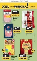 Gazetka promocyjna Netto - Artykuły spożywcze - Gazetka - ważna od 30.08 do 30.08.2023 - strona 6 - produkty: Polędwica, Ser, Włoszczowski, Królewski, Pekpol, Szynka, Kiełbasa, Olewnik