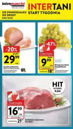 Gazetka promocyjna Intermarche - Gazetka - ważna od 10.04 do 10.04.2024 - strona 1 - produkty: Karkówka wieprzowa, Szynka, Wino
