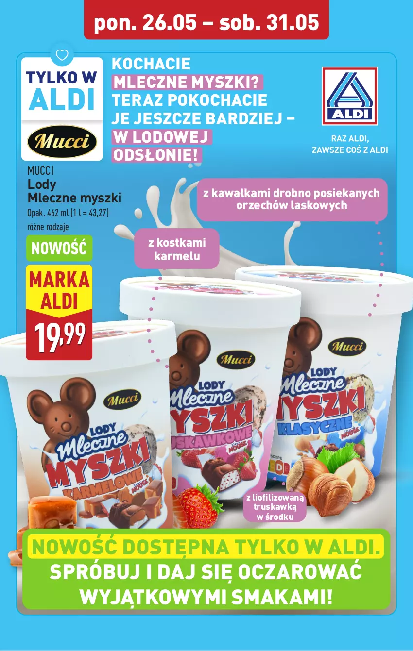 Gazetka promocyjna Aldi - Pełna oferta - ważna 26.05 do 31.05.2025 - strona 13 - produkty: Kawa, Koc, Lody, Mysz, Tera