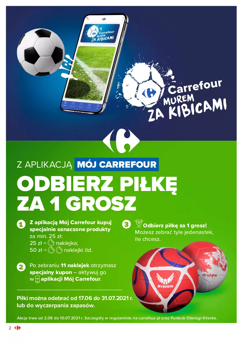 Gazetka promocyjna Carrefour - Gazetka Market - ważna 31.05 do 12.06.2021 - strona 2 - produkty: Klej, Stek