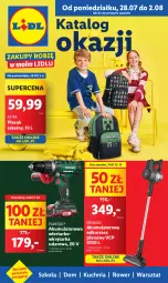 Gazetka promocyjna Lidl - GAZETKA - Gazetka - ważna od 02.08 do 02.08.2025 - strona 1 - produkty: Parkside, Odkurzacz, Kuchnia, Akumulatorowa wiertarkowkrętark, Wiertarkowkrętarka, Plecak, Tarka, Wkręt, Rower, Wkrętarka, Akumulator