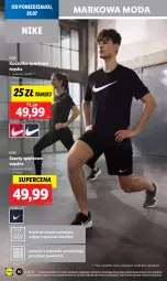 Gazetka promocyjna Lidl - GAZETKA - Gazetka - ważna od 02.08 do 02.08.2025 - strona 10 - produkty: Por, Szorty, Kosz, Koszulka sportowa, Koszulka, Sport, Moda, Nike, LG