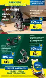 Gazetka promocyjna Lidl - GAZETKA - Gazetka - ważna od 02.08 do 02.08.2025 - strona 29 - produkty: Parkside, Akumulator