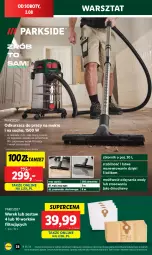 Gazetka promocyjna Lidl - GAZETKA - Gazetka - ważna od 02.08 do 02.08.2025 - strona 32 - produkty: Parkside, Odkurzacz, Anew, Papier