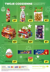 Gazetka promocyjna Carrefour - Gazetka Express - Gazetka - ważna od 19.12 do 19.12.2022 - strona 6 - produkty: Zawieszki, Kosz, Znicz, Delicje, Baton, Kinder