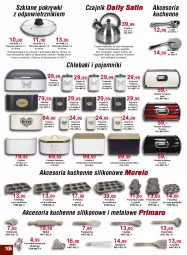 Gazetka promocyjna Bodzio - Gazetka - ważna od 30.04 do 30.04.2022 - strona 106 - produkty: Chochelka, Pokrywka szklana, Ser, Por, Cukier, Chlebak, Czajnik, Sati, Trzepaczka, Pojemnik, Uchwyty, Otwieracz, Wałek, LANA, Szczypce, Prima, Cedzak, Chleb, Pokrywa, Fa