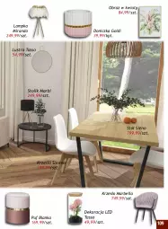 Gazetka promocyjna Bodzio - Gazetka - ważna od 30.04 do 30.04.2022 - strona 109 - produkty: Puf, Dekoracja LED, Bell, Stolik, Stół, Bella, Krzesło, Obraz, Lustro