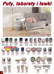 Gazetka promocyjna Bodzio - Gazetka - ważna od 30.04 do 30.04.2022 - strona 28 - produkty: Puf, Taboret