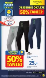 Gazetka promocyjna Lidl - GAZETKA - Gazetka - ważna od 04.11 do 04.11.2023 - strona 17 - produkty: Top, Dres, Spodnie, Spodnie dresowe
