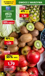 Gazetka promocyjna Lidl - GAZETKA - Gazetka - ważna od 04.11 do 04.11.2023 - strona 22 - produkty: Warzywa, Ser, Kiwi, Owoce, Chleb, Jabłka
