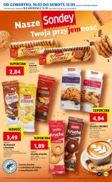 Gazetka promocyjna Lidl - GAZETKA - Gazetka - ważna od 13.03 do 13.03.2022 - strona 37 - produkty: Ciastka, Jagody, Sanki, Sezam, Herbatniki, Czekolada, Kakao, Fa