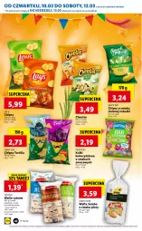 Gazetka promocyjna Lidl - GAZETKA - Gazetka - ważna od 13.03 do 13.03.2022 - strona 42 - produkty: Cheetos, Ryż, Mus, Chipsy, Tortilla, Wafle, Lay’s