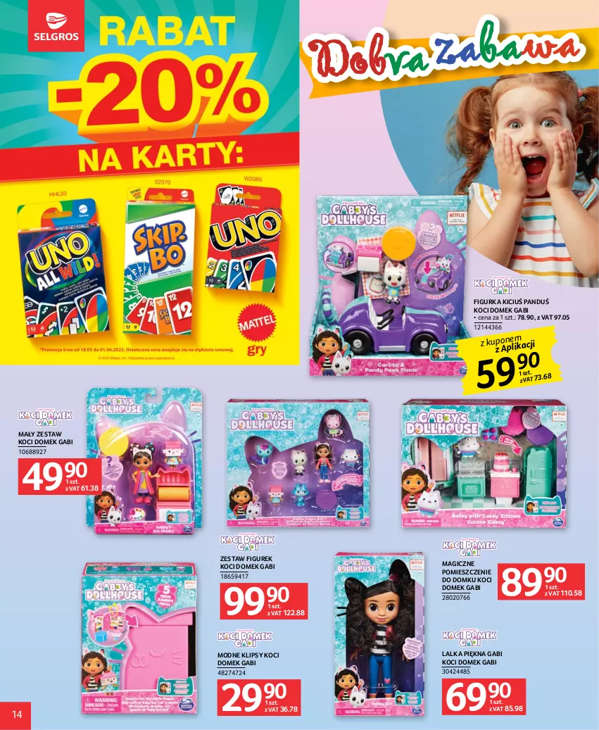 Gazetka promocyjna Selgros - Katalog Dzień Dziecka - ważna 18.05 do 31.05.2023 - strona 14 - produkty: Koc, Lalka