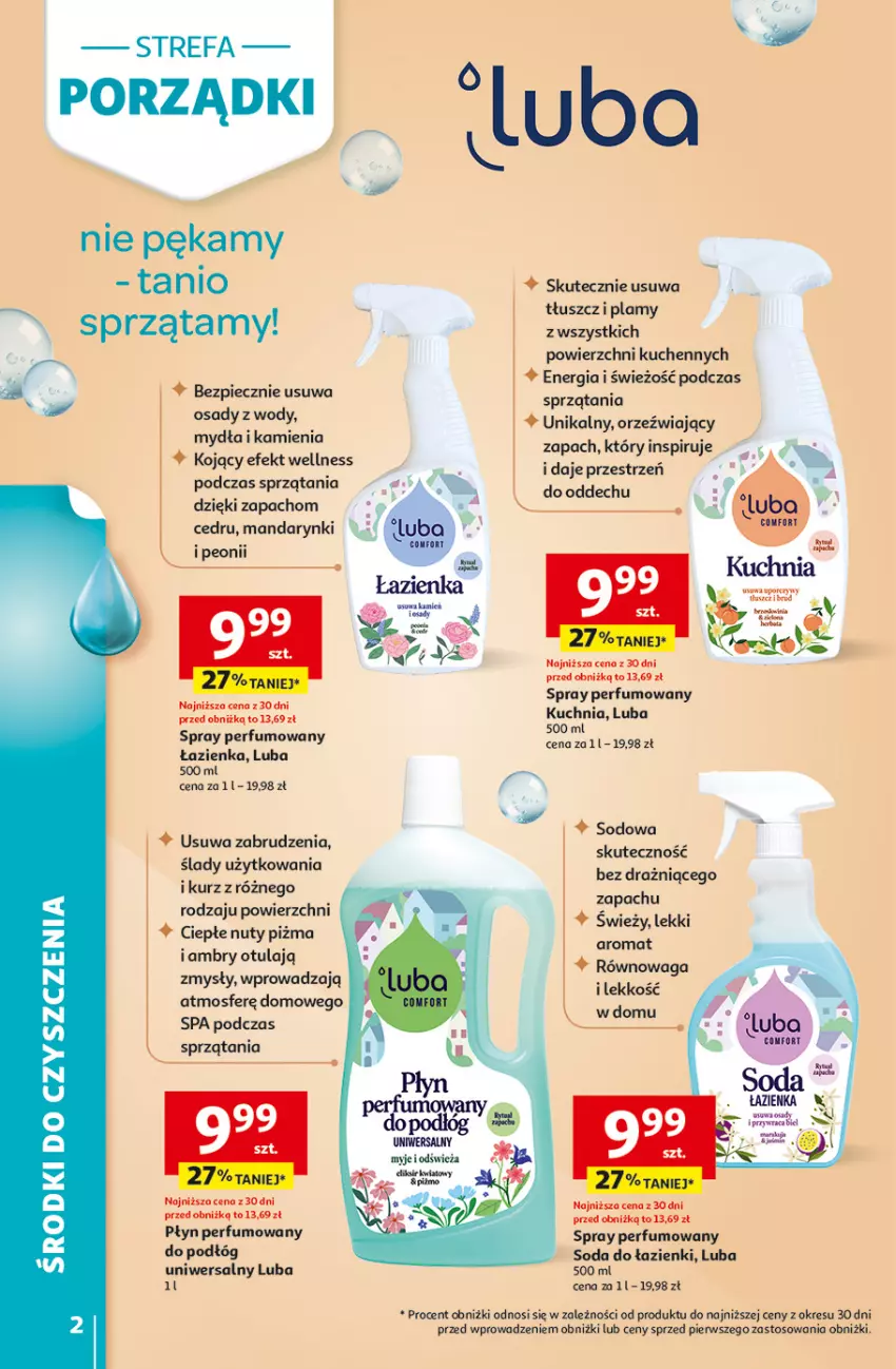 Gazetka promocyjna Auchan - Strefa Porządki Hipermarket - ważna 19.03 do 25.03.2026 - strona 2 - produkty: Kuchnia, Mandarynki, Nuty, Perfum, Por, Tera, Waga