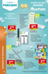 Gazetka promocyjna Auchan - Strefa Porządki Hipermarket - Gazetka - ważna od 25.03 do 25.03.2026 - strona 12 - produkty: Piec, Mop, Szczotka, Rolki, Dywan, Szczotka do szorowania