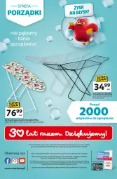 Gazetka promocyjna Auchan - Strefa Porządki Hipermarket - Gazetka - ważna od 25.03 do 25.03.2026 - strona 32 - produkty: Ubrania, Gra, Deska do prasowania, Tera, Suszarka