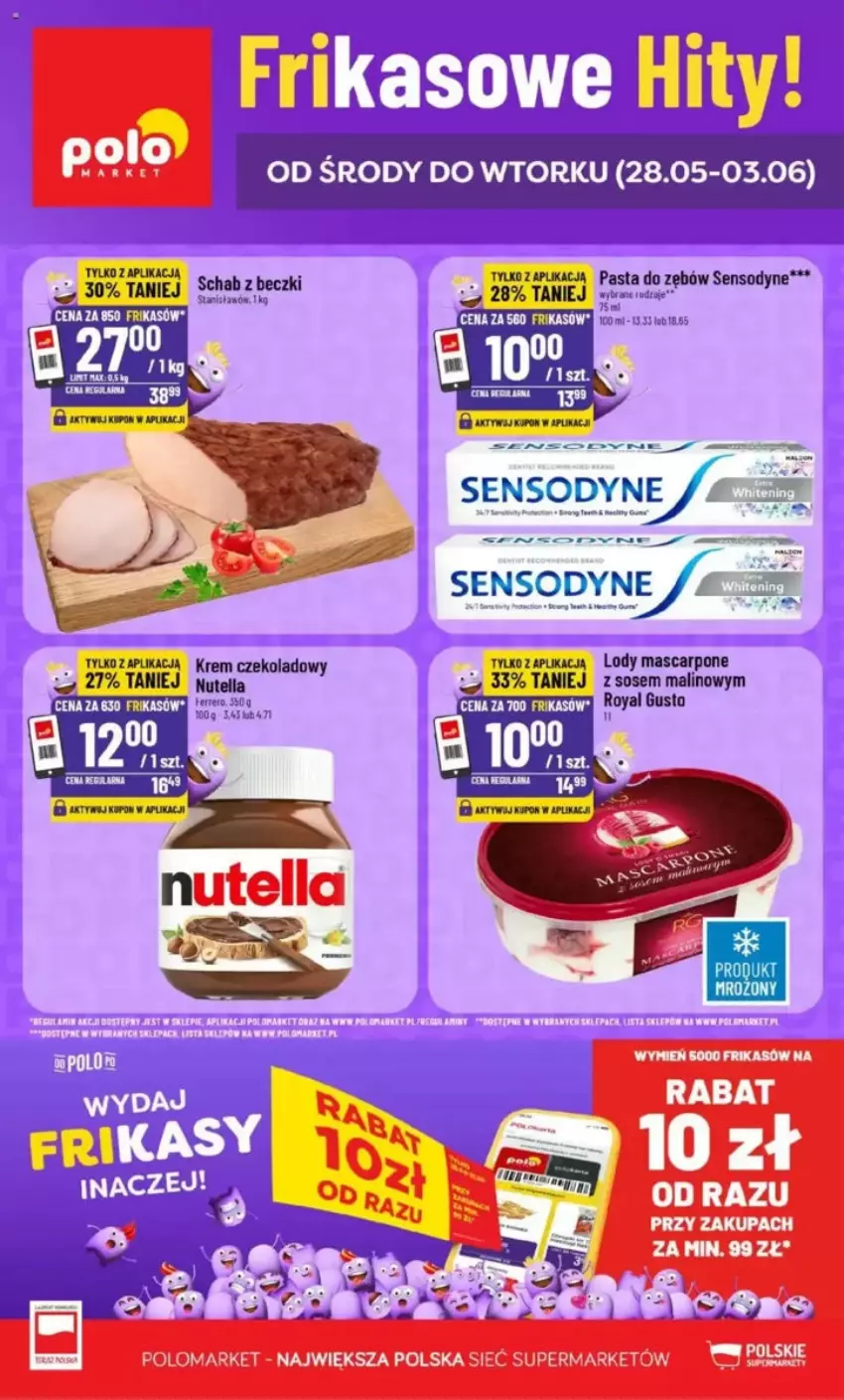 Gazetka promocyjna PoloMarket - ważna 28.05 do 03.06.2025 - strona 1 - produkty: Lody, Mascarpone, Sos, Top