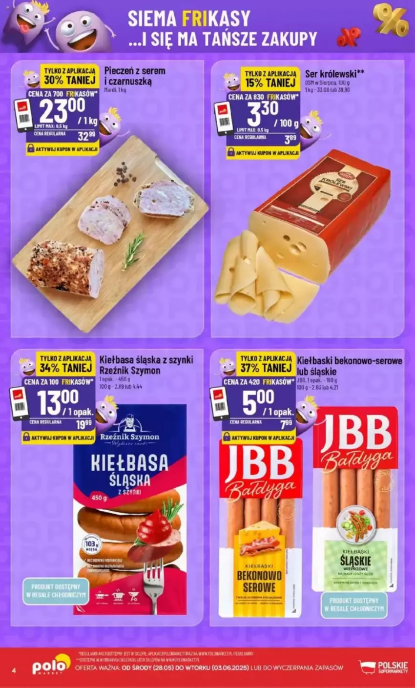 Gazetka promocyjna PoloMarket - ważna 28.05 do 03.06.2025 - strona 19 - produkty: Beko, Kiełbasa, Królewski, Piec, Ser