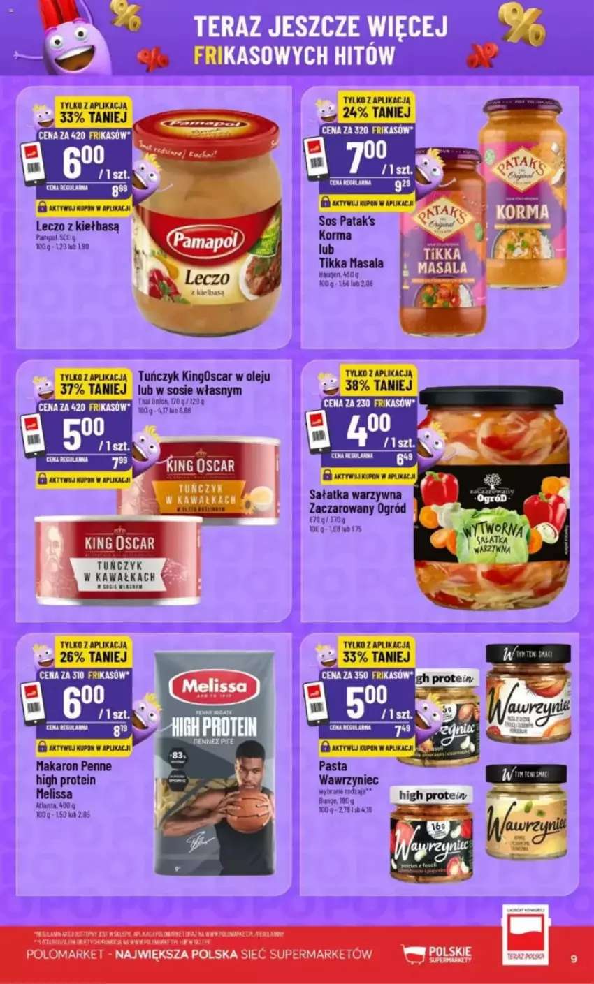 Gazetka promocyjna PoloMarket - ważna 28.05 do 03.06.2025 - strona 44 - produkty: Kawa, Makaron, Ogród, Olej, Patak's, Penne, Sos, Tuńczyk